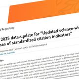 Distinction for the Dental School of NKUA in the Updated Elsevier–Stanford Database of Top Scientists